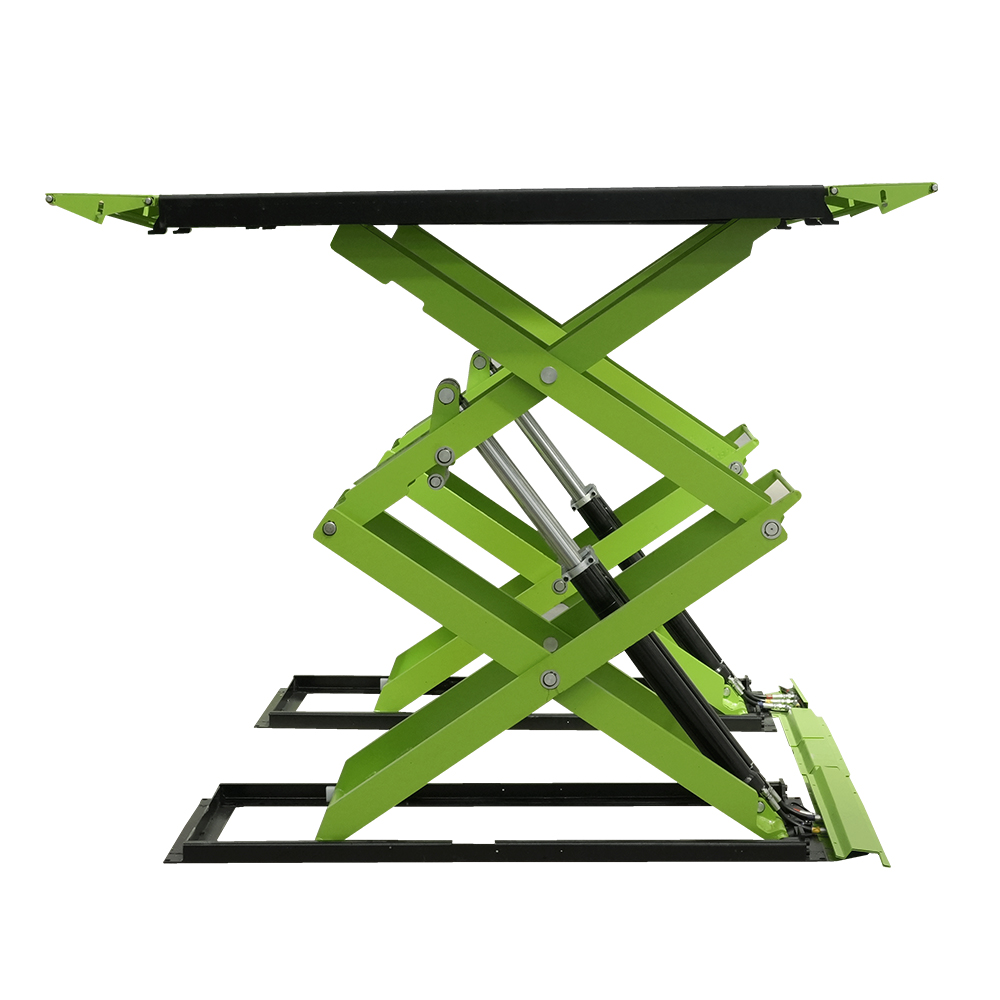 Inground Double Scissor Car Li - Car Lift recension och pris