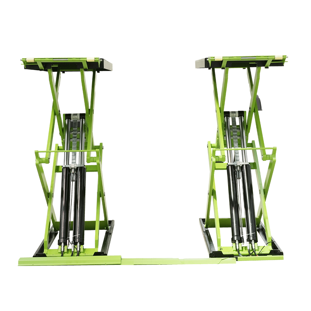 Inground Double Scissor Car Li - Car Lift recension och pris