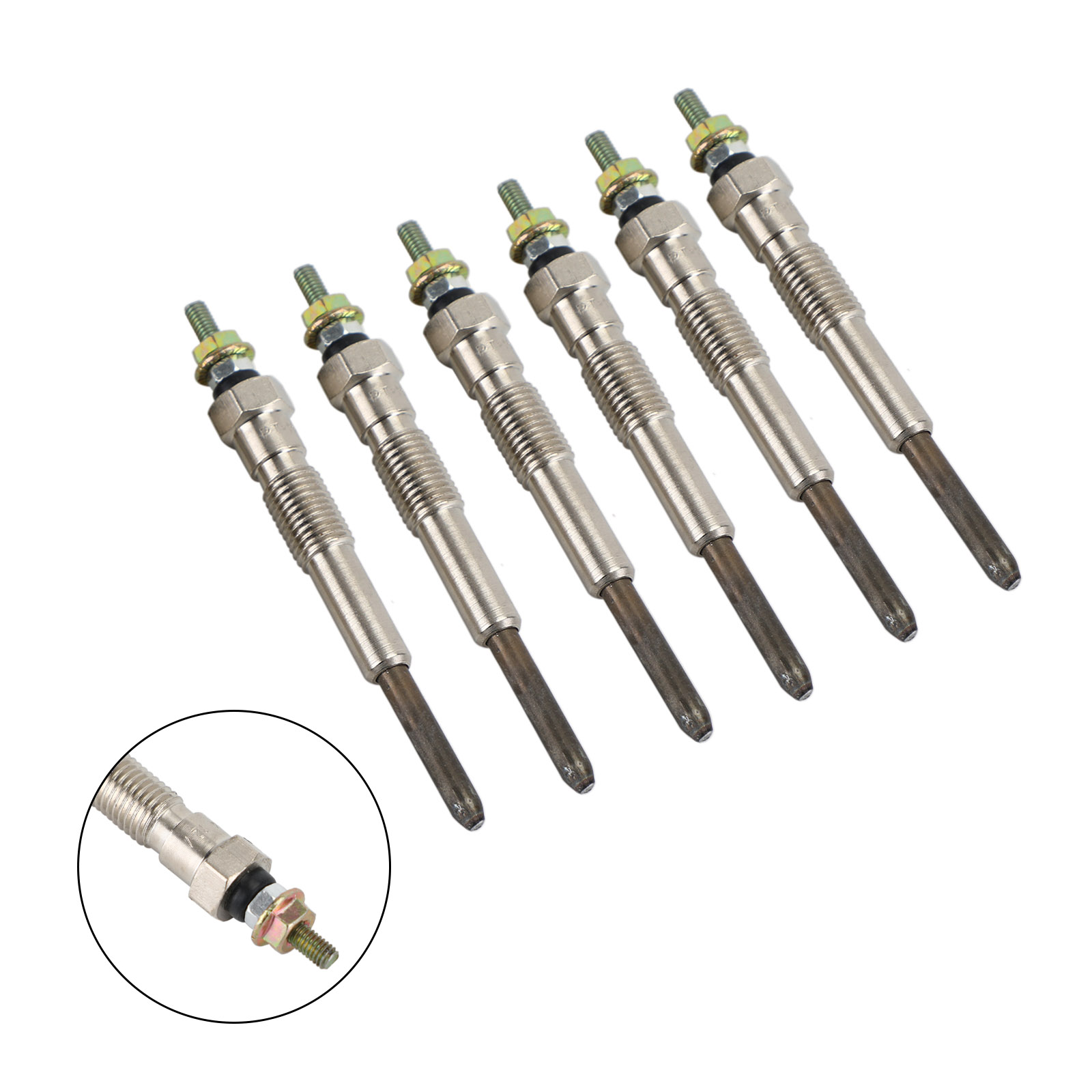 6pcs 19850-68050 12 Volt Glow  - Spark Plug recension och pris