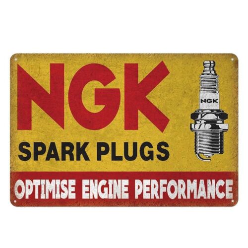 NGK Spark Plugs Tin Sign Retro - Spark Plug recension och pris