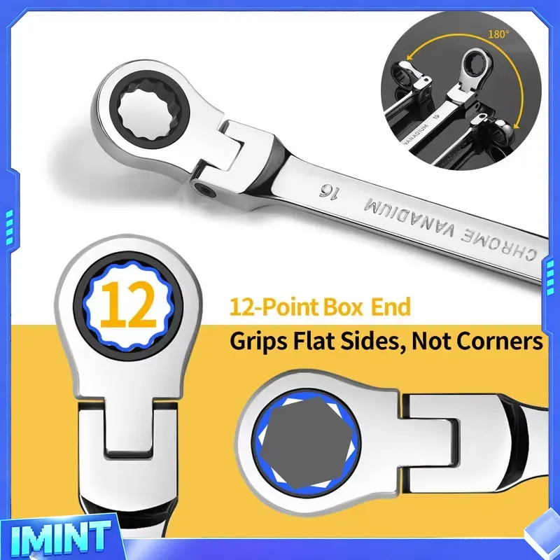 Flex Head Ratcheting Wrench Se - Socket Set recension och pris
