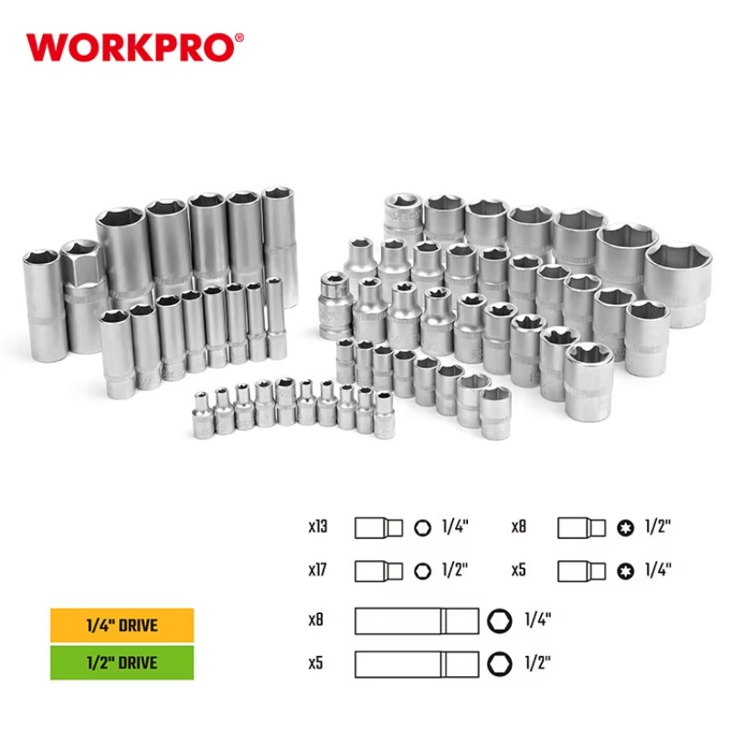 108pcs Professional Mechanics  - Socket Set recension och pris