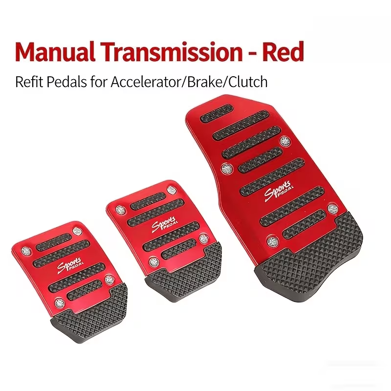 2/3PCS Car Pedal Cover Set Man - Brake Pad Set recension och pris