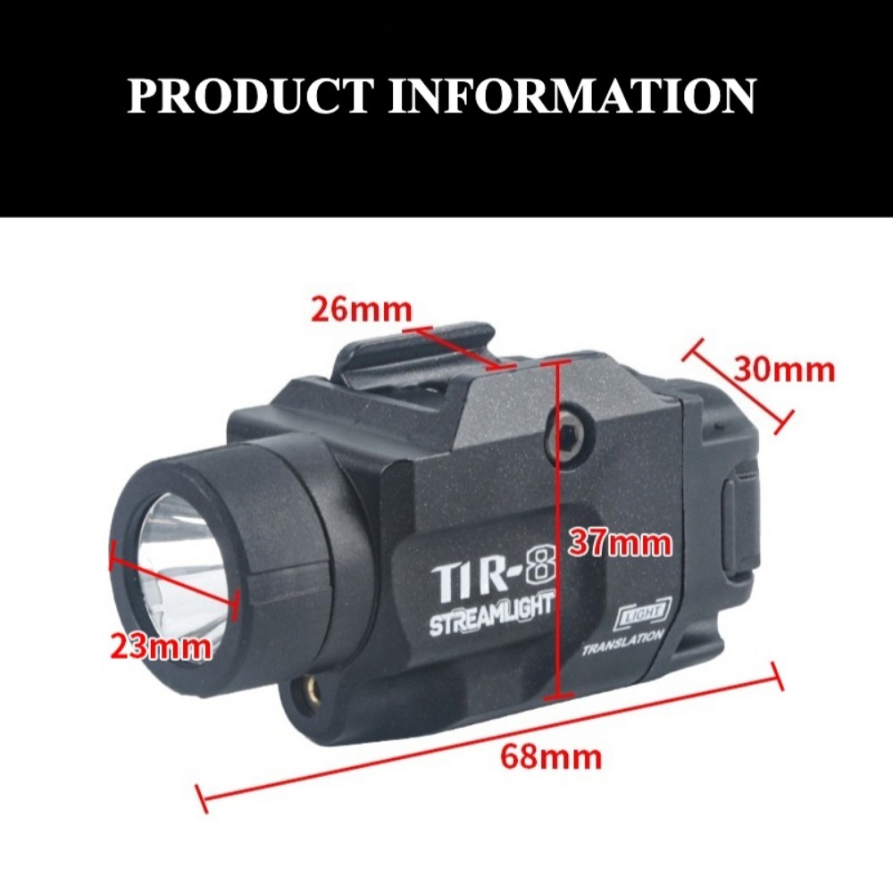 800Lumen Pistol Tactical LED F - Timing Light Gun recension och pris
