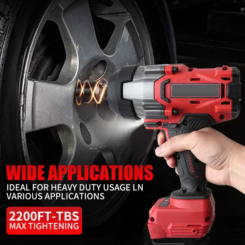 Cordless Impact Wrench 1/2 inc - Torque Wrench recension och pris