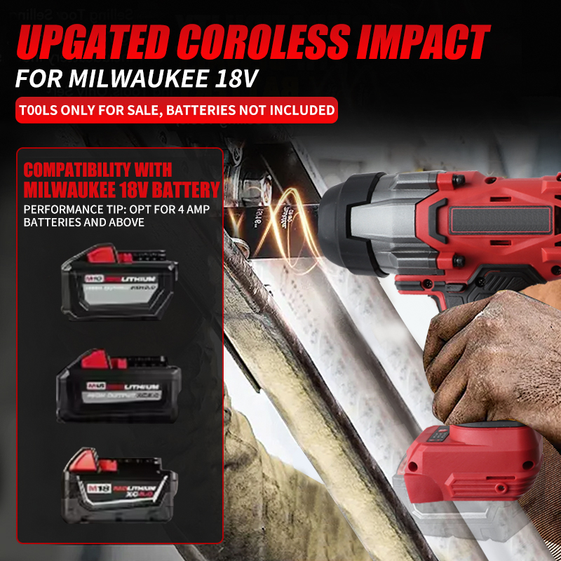 Cordless Impact Wrench 1/2 inc - Torque Wrench recension och pris